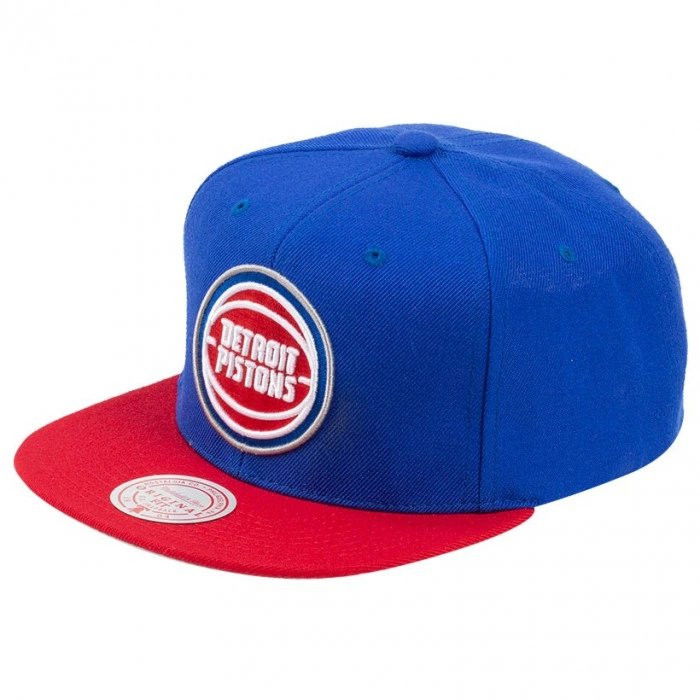 Casquette NBA Detroit Pistons Team 2 Tone 2.0 Snapback Mitchell & Ness