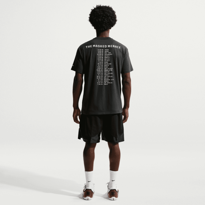 T-shirts Nike Lebron Masked Menace off noir