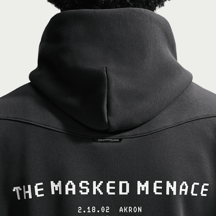 Sweat à capuche Nike LeBron James Masked Menace off noir