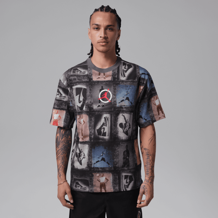 T-shirt Jordan Flight Club All Over Print sail