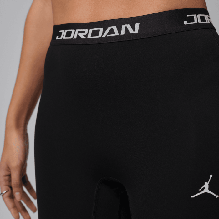 Collant Jordan Sport Single Leg Gauche femmes black