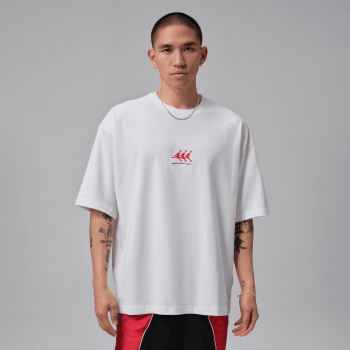 T-shirt Jordan Flight Oversized white