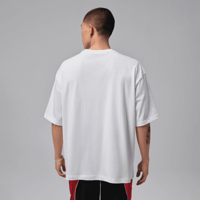 T-shirt Jordan Flight Oversized white