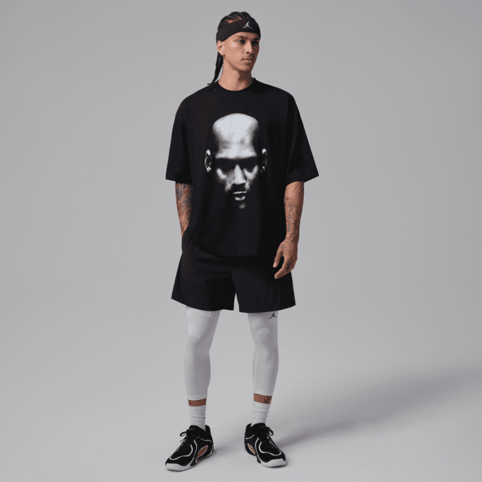 T-shirt Jordan Sport Statement Gfx Crew black