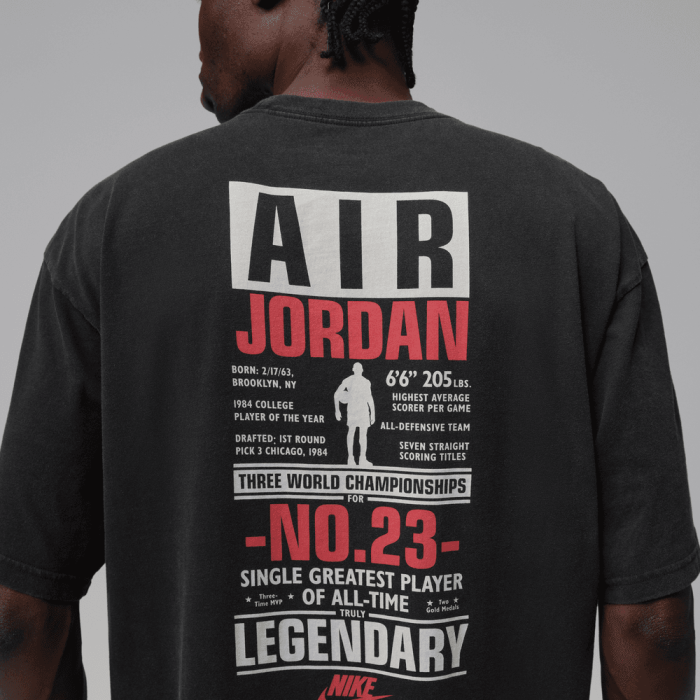 T-shirt Jordan Flight black