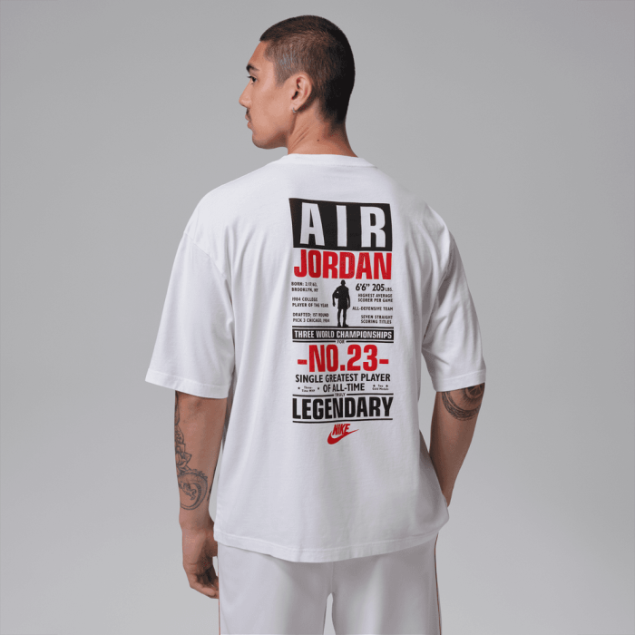 T-shirt Jordan Flight white