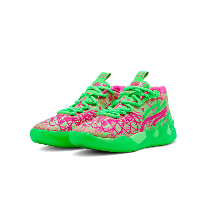 Puma MB.01234 Mash-Up Fluro Green Enfants GS