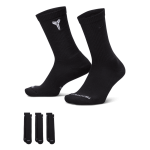 Color Noir du produit Pack de 3 paires de chaussettes Nike Kobe Everyday...