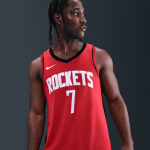 Color Rouge du produit Maillot NBA Kevin Durant Houston Rockets Nike Icon...