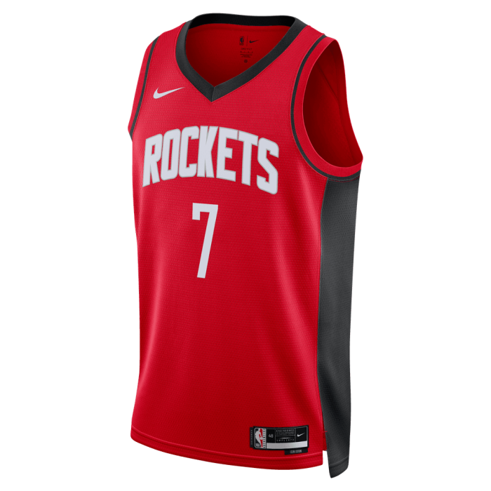 Maillot NBA Kevin Durant Houston Rockets Nike Icon Edition Swingman