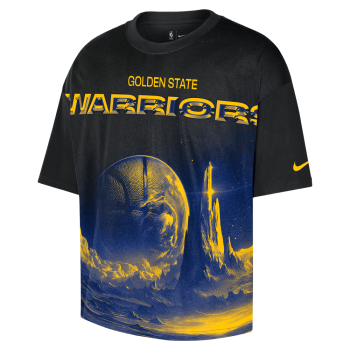 T-shirt Nike NBA Golden State Warriors Courtside black
