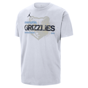 T-shirt Nike NBA Memphis Grizzlies Courtside white