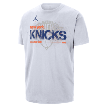 T-shirt Nike NBA New York Knicks Courtside white