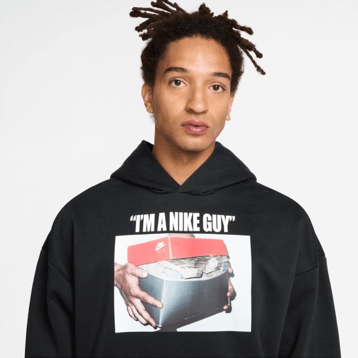 Sweat à capuche Nike LeBron Shoe Bag noir