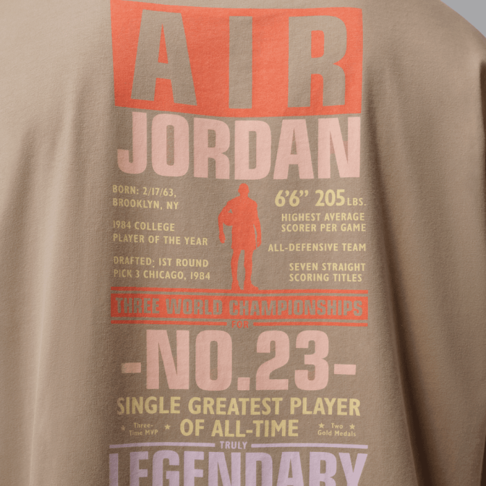 T-shirt Jordan Flight khaki