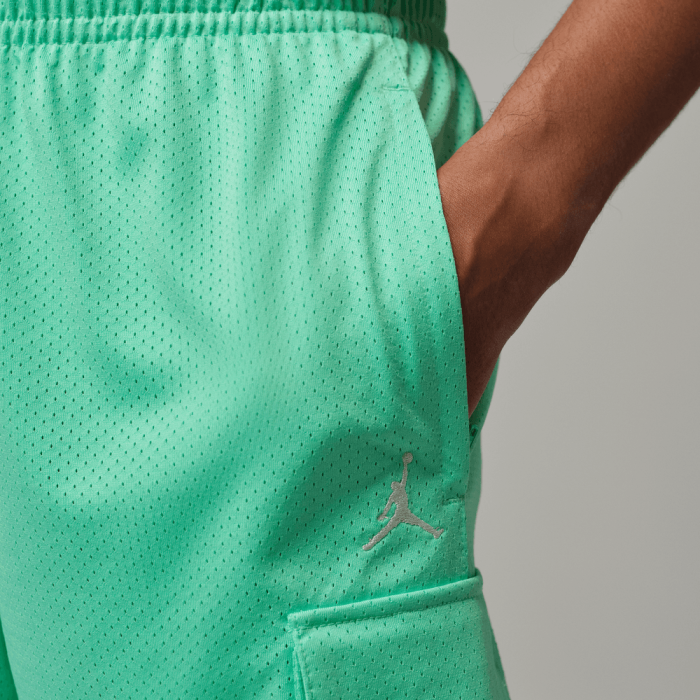 Short Jordan Brooklyn Cargo Mesh green glow/pale ivory