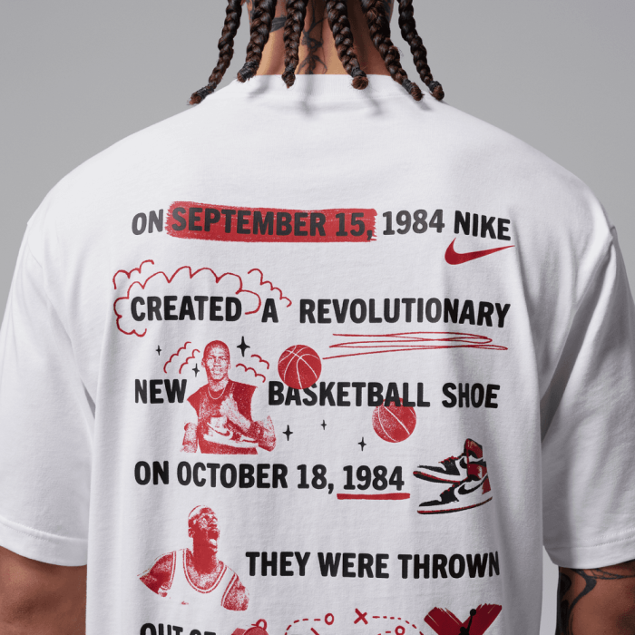 T-shirt Jordan Brooklyn Banned white