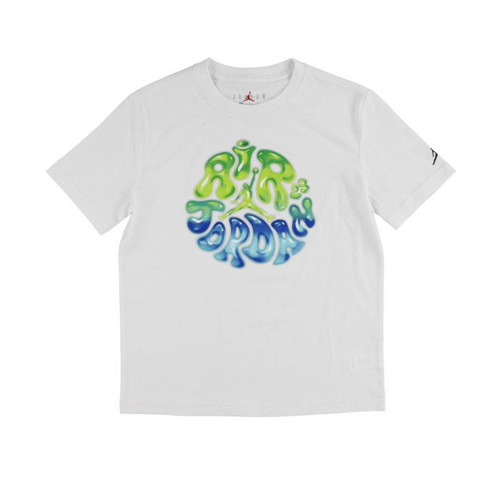 T-shirt Jordan JDB SPR Splash Bubble Enfant white