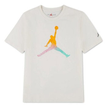 T-shirt Jordan JDB Tie Dye JM Enfant pale ivory