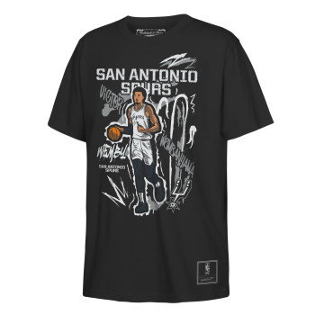 T-shirt Nike NBA Chalked Up Player Tee Victor Wembanyama San Antonio Spurs Enfants
