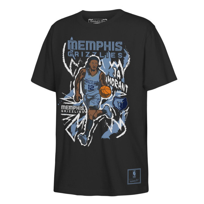 T-shirt Mitchell & Ness NBA Chalked Up Player Tee Ja Morant Memphis Grizzlies Enfants