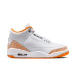 Color Blanc du produit Air Jordan 3 Retro WMNS Orange Citrus