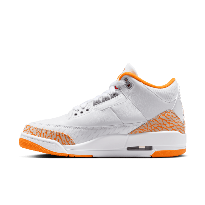 Air Jordan 3 Retro WMNS Orange Citrus