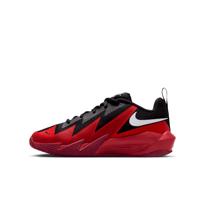 Nike S.T. Dynamite black-university red Enfants GS