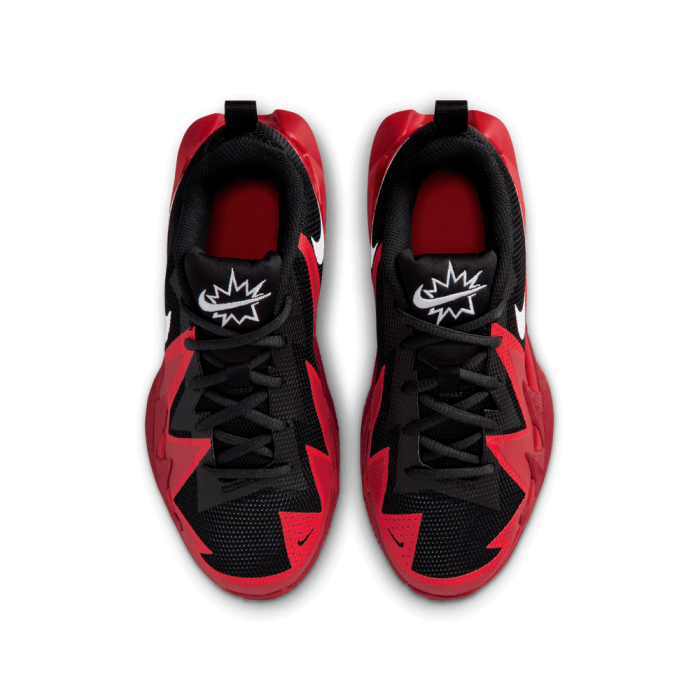 Nike S.T. Dynamite black-university red Enfants GS