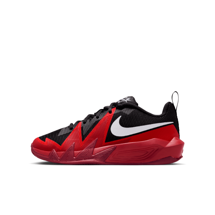 Nike S.T. Dynamite black-university red Enfants GS