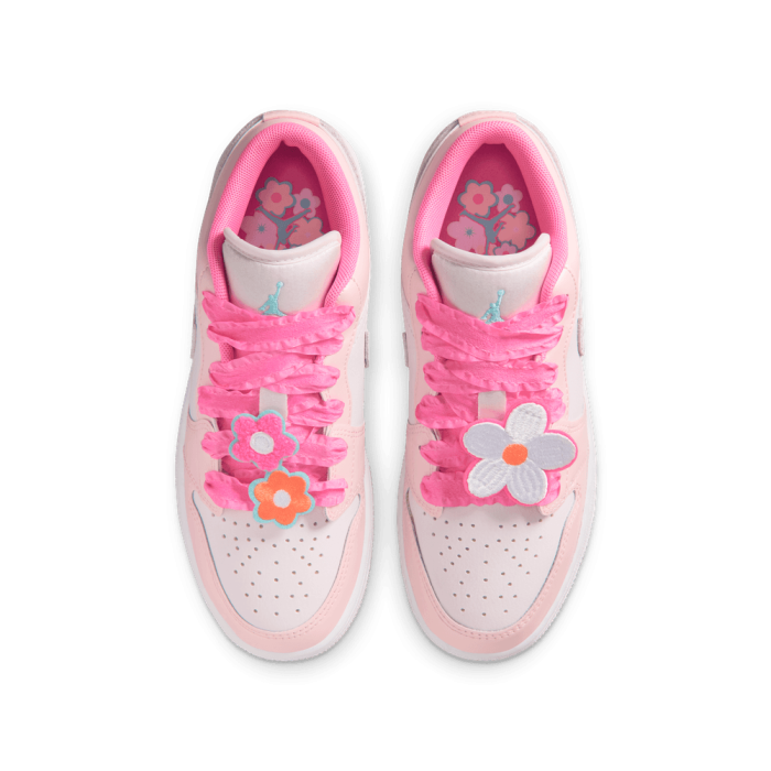 Air Jordan 1 Low SE Pink Gloom Enfants GS