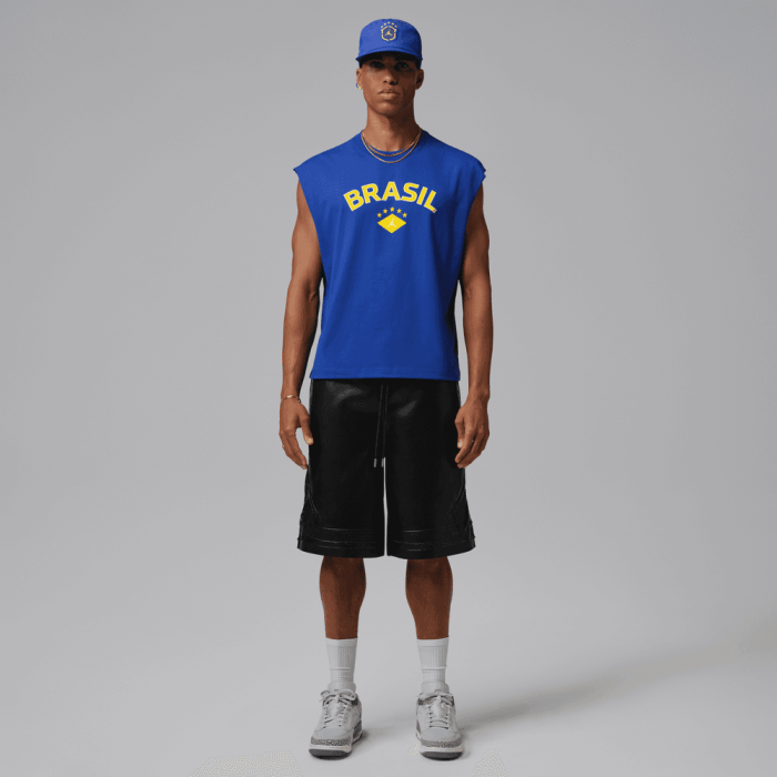 T-shirt sans manches Jordan Brasil '26 World Cup 