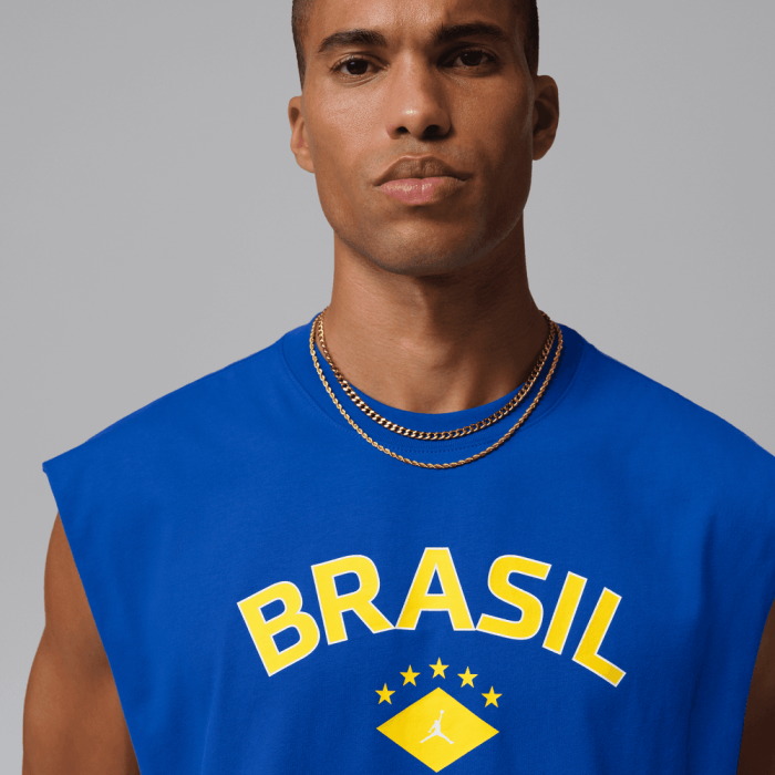 T-shirt sans manches Jordan Brasil '26 World Cup 