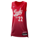 Color Rouge du produit Maillot WNBA Caitlin Clark Indiana Fever Nike Rebel...