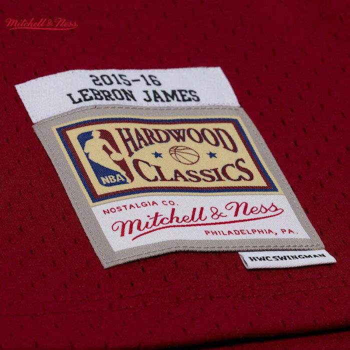 Maillot NBA Lebron James Cleveland Cavaliers 2015 Mitchell & Ness