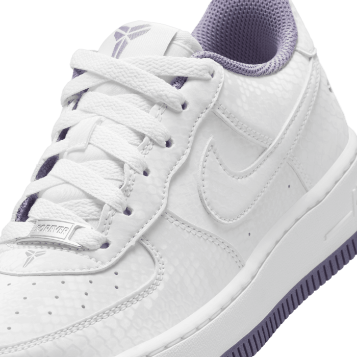 Nike Kobe x Air Force 1 Low Enfants GS summit white
