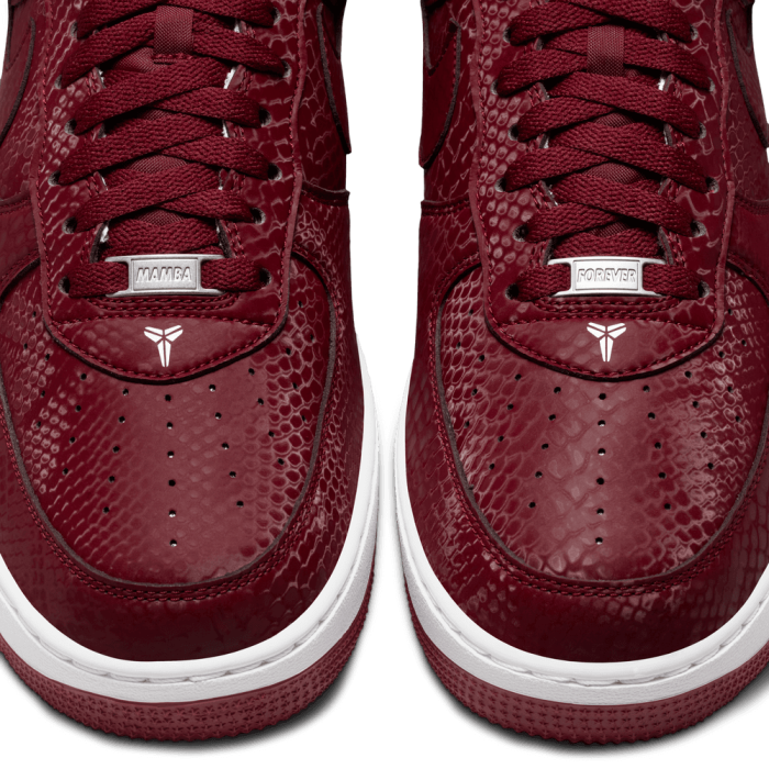 Nike Kobe Air Force 1 Low team red/white