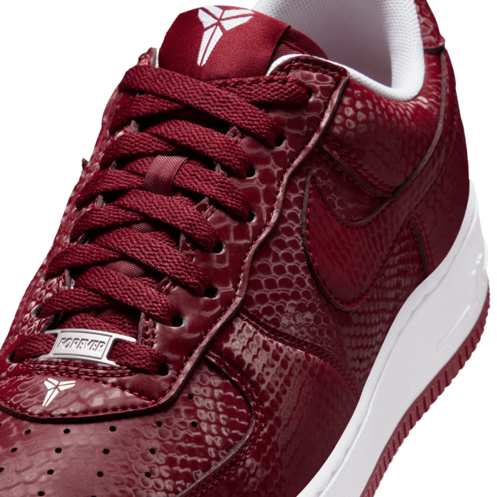 Nike Kobe Air Force 1 Low team red/white