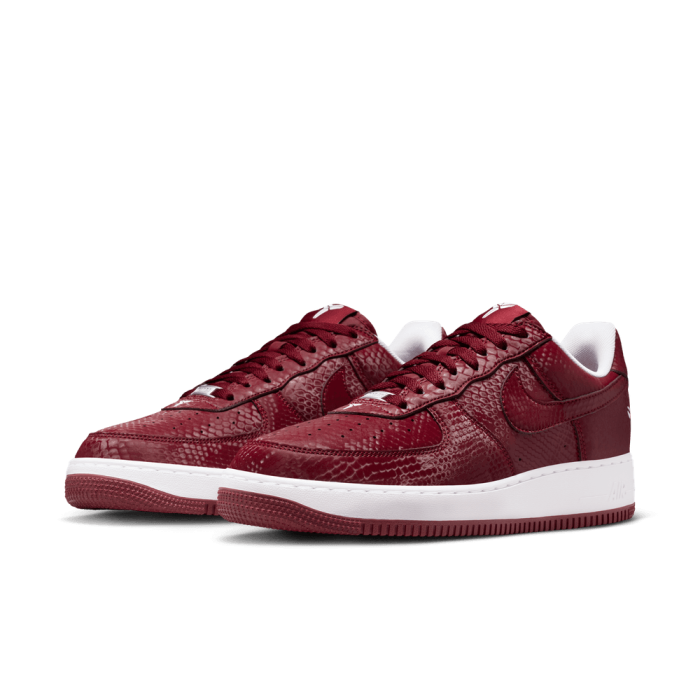 Nike Kobe Air Force 1 Low team red/white