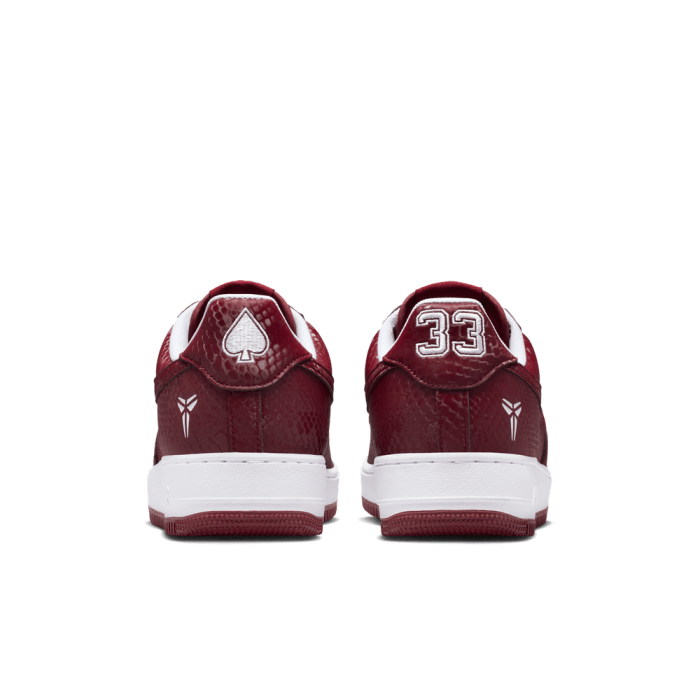Nike Kobe Air Force 1 Low team red/white