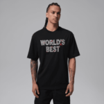 Color Noir du produit T-shirt Jordan Brooklyn World's Best EP black