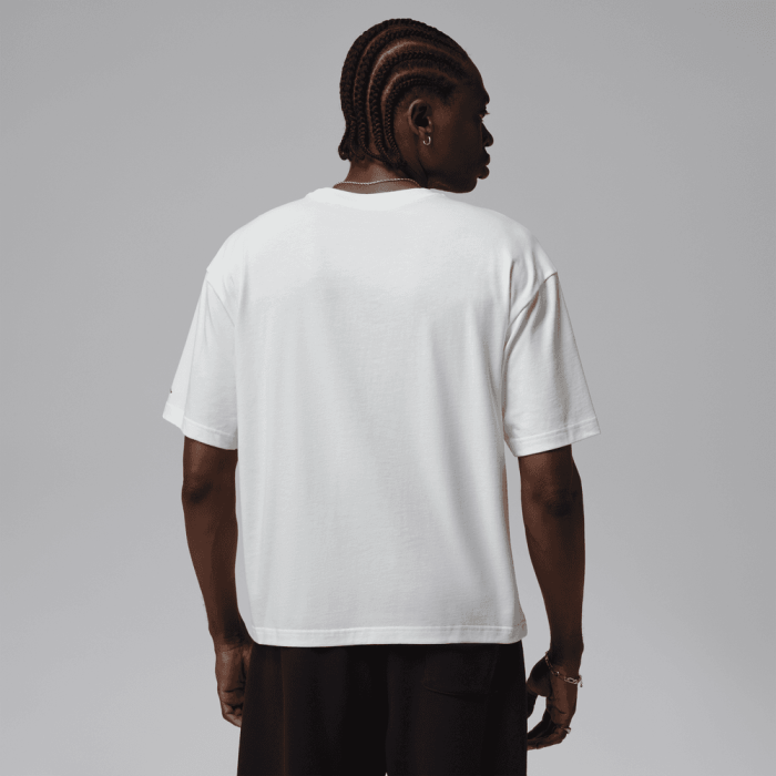 T-shirt Jordan Flight Essentials Bulls Boxy Logo white NBA