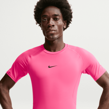 T-shirt de compression Nike Pro hyper pink