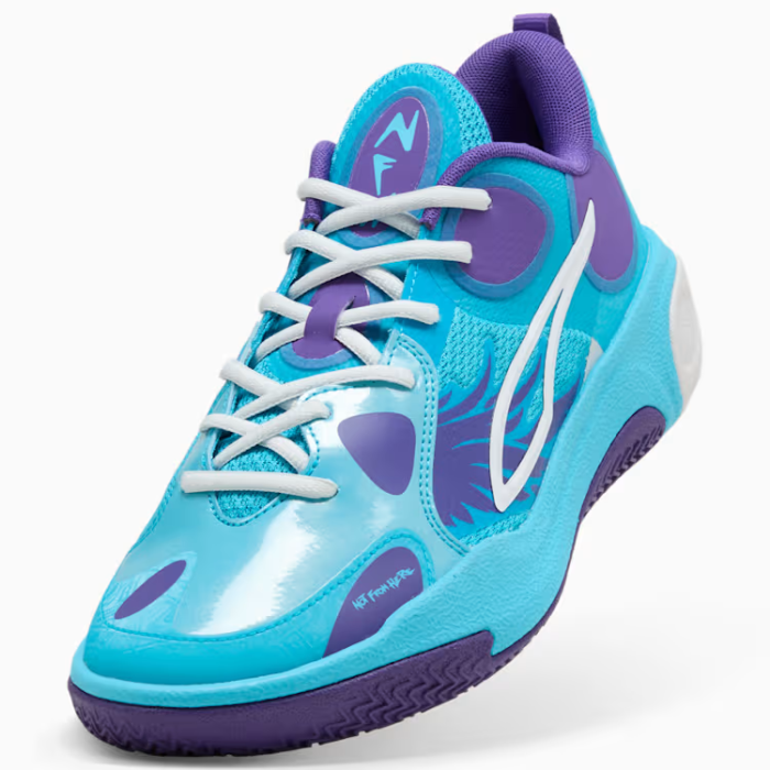 Puma MB World.01 Bright Aqua-Team Violet Enfants GS