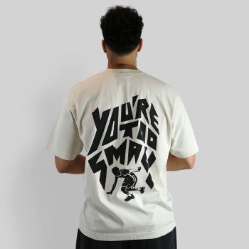 T-shirt b4b "Too Small" Beige