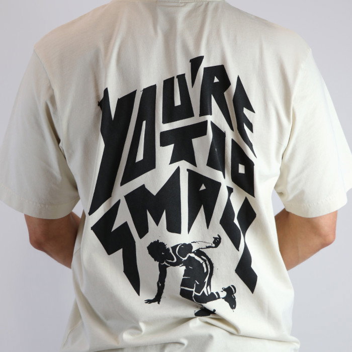 T-shirt b4b "Too Small" Beige