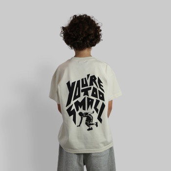 T-shirt b4b Enfant "Too Small" Beige