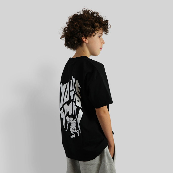 T-shirt b4b Enfant "Too Small" Black