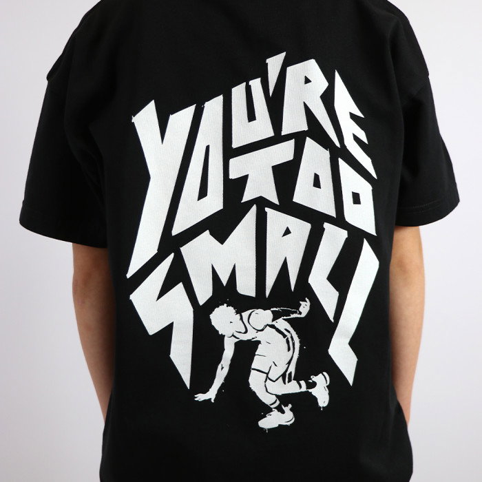 T-shirt b4b Enfant "Too Small" Black
