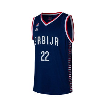 Maillot Vasilije Micić Team Serbia Peak Road Navy